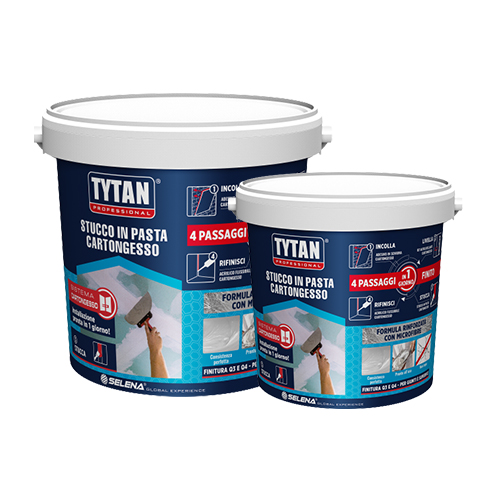 STUCCO TYTAN IN PASTA CARTONGESSO - 5KG